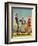 "Coin Toss", October 21,1950-Norman Rockwell-Framed Giclee Print