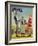 "Coin Toss" Saturday Evening Post Cover, October 21,1950-Norman Rockwell-Framed Giclee Print