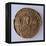 Coin (Zlatni) of Grand Duke Vladimir Svyatoslavich (Averse: Portrait of the Rule), 980-1015-null-Framed Premier Image Canvas