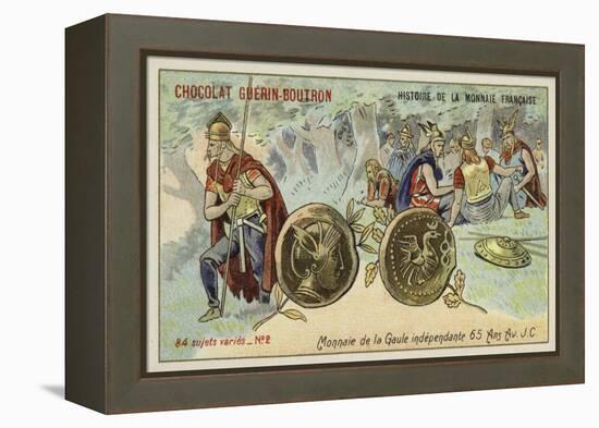 Coins of Independent Gaul, 65 BC-null-Framed Premier Image Canvas