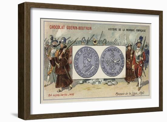 Coins of the Catholic League, 1590-null-Framed Giclee Print