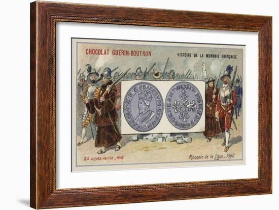 Coins of the Catholic League, 1590-null-Framed Giclee Print