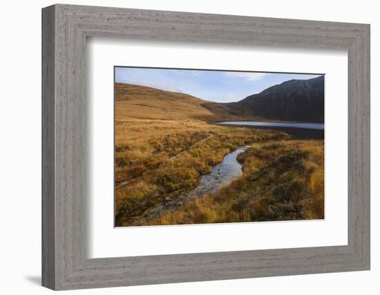 Coire-Fhionn Lochan, Isle of Arran, North Ayrshire, Scotland, United Kingdom, Europe-Gary Cook-Framed Photographic Print