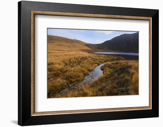 Coire-Fhionn Lochan, Isle of Arran, North Ayrshire, Scotland, United Kingdom, Europe-Gary Cook-Framed Photographic Print