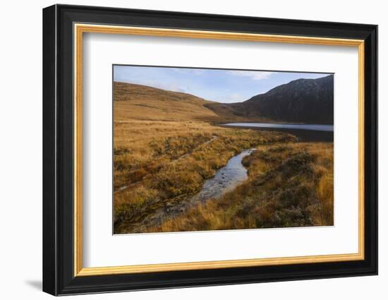 Coire-Fhionn Lochan, Isle of Arran, North Ayrshire, Scotland, United Kingdom, Europe-Gary Cook-Framed Photographic Print