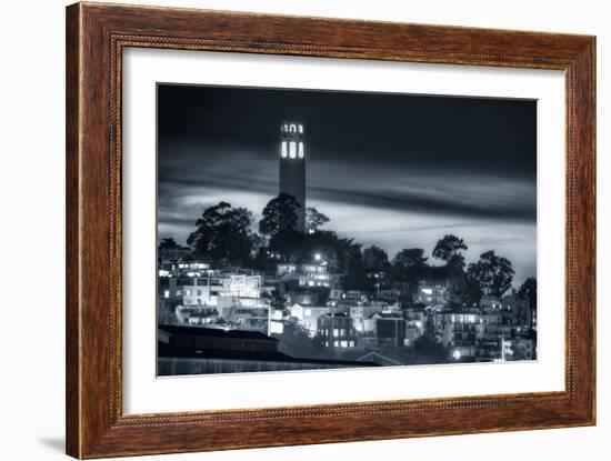 Coit Tower, Early Evening-Vincent James-Framed Photographic Print