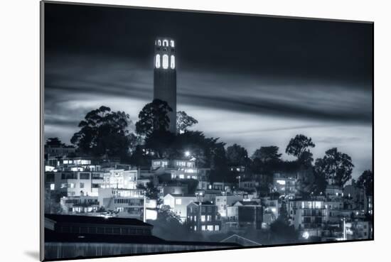 Coit Tower, Early Evening-Vincent James-Mounted Photographic Print