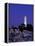 Coit Tower, Telegraph Hill at Dusk, San Francisco, U.S.A.-Thomas Winz-Framed Premier Image Canvas