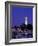 Coit Tower, Telegraph Hill at Dusk, San Francisco, U.S.A.-Thomas Winz-Framed Photographic Print