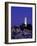 Coit Tower, Telegraph Hill at Dusk, San Francisco, U.S.A.-Thomas Winz-Framed Photographic Print