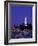 Coit Tower, Telegraph Hill at Dusk, San Francisco, U.S.A.-Thomas Winz-Framed Photographic Print