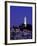 Coit Tower, Telegraph Hill at Dusk, San Francisco, U.S.A.-Thomas Winz-Framed Photographic Print