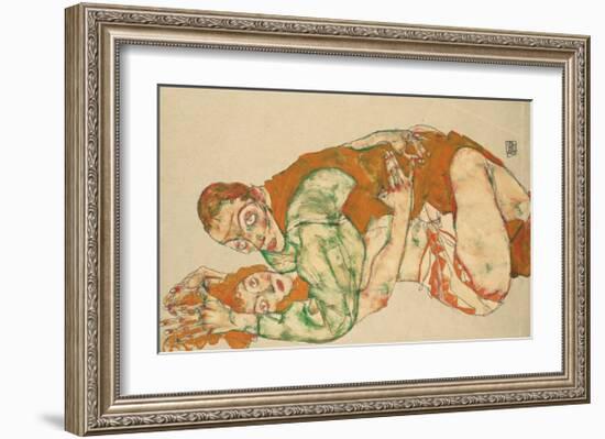 Coitus, 1915-Egon Schiele-Framed Premium Giclee Print