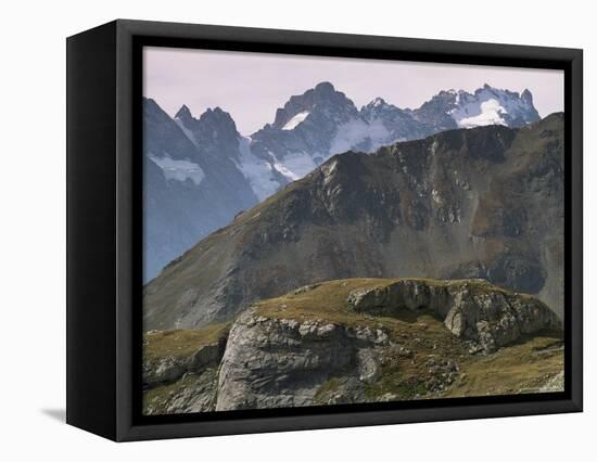 Col d'Iseran, Savoie, Rhone Alpes, France-Michael Busselle-Framed Premier Image Canvas