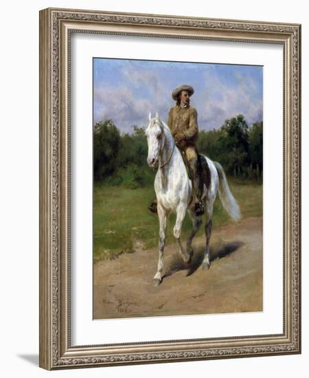 Col. William F. (Buffalo Bill) Cody-Rosa Bonheur-Framed Giclee Print