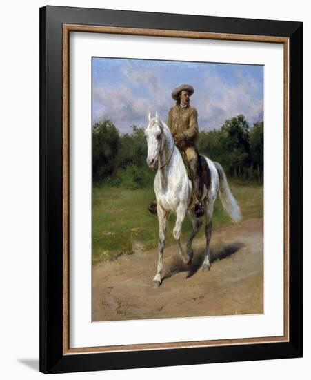 Col. William F. (Buffalo Bill) Cody-Rosa Bonheur-Framed Giclee Print