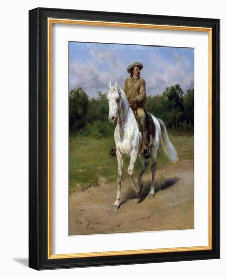 Col. William F. (Buffalo Bill) Cody-Rosa Bonheur-Framed Giclee Print