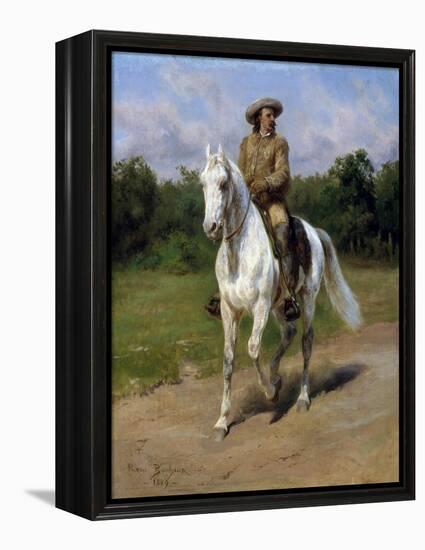 Col. William F. (Buffalo Bill) Cody-Rosa Bonheur-Framed Premier Image Canvas