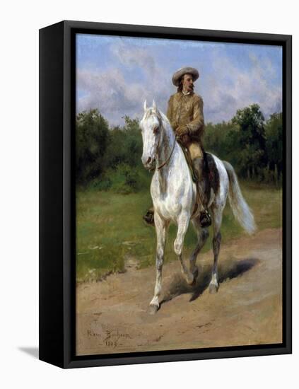 Col. William F. (Buffalo Bill) Cody-Rosa Bonheur-Framed Premier Image Canvas