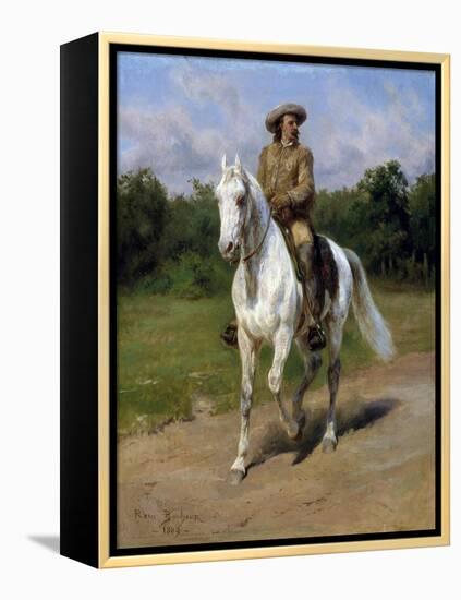 Col. William F. (Buffalo Bill) Cody-Rosa Bonheur-Framed Premier Image Canvas