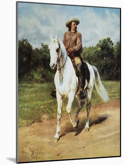 Col. Wm. F. Cody (Buffalo Bill)-Rosa Bonheur-Mounted Art Print