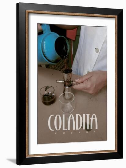 Coladita Cubana-null-Framed Premium Giclee Print