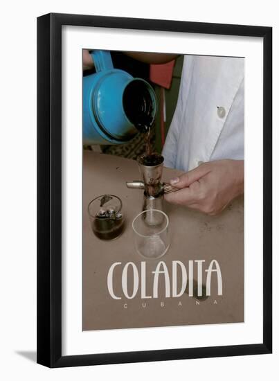 Coladita Cubana-null-Framed Art Print