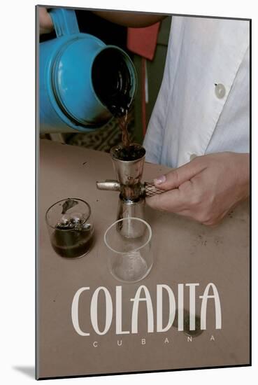 Coladita Cubana-null-Mounted Art Print