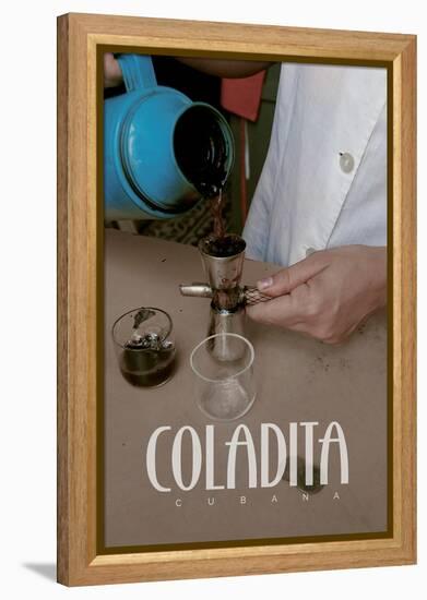 Coladita Cubana-null-Framed Stretched Canvas