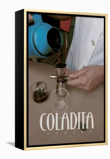 Coladita Cubana-null-Framed Stretched Canvas