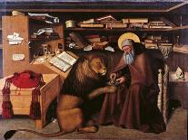 St Jerome in the Studio-Colantonio-Framed Premier Image Canvas