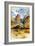 Colburn's Butte, South Utah, 1873-Thomas Moran-Framed Giclee Print