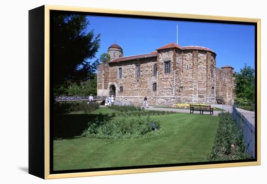 Colchester Castle, 11th century-Unknown-Framed Premier Image Canvas