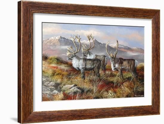 Cold Alaskan Ridge-Trevor V. Swanson-Framed Giclee Print