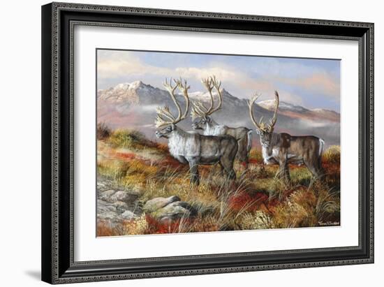 Cold Alaskan Ridge-Trevor V. Swanson-Framed Giclee Print