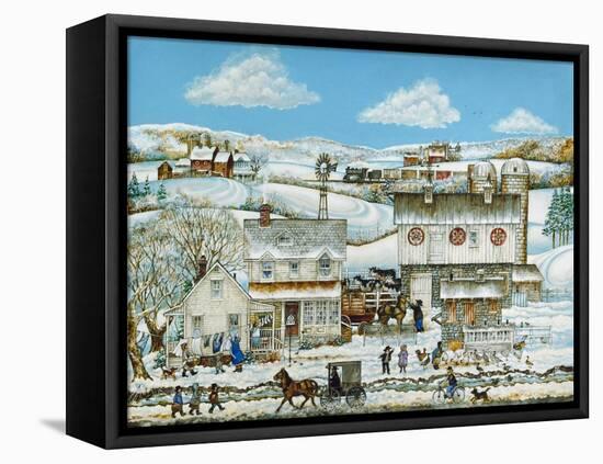 Cold and Clear-Bill Bell-Framed Premier Image Canvas