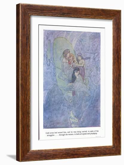 Cold Arms Seized Him-Charles Robinson-Framed Giclee Print