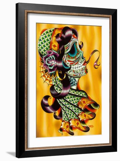 Cold Blooded Gypsy-Tyler Bredeweg-Framed Art Print