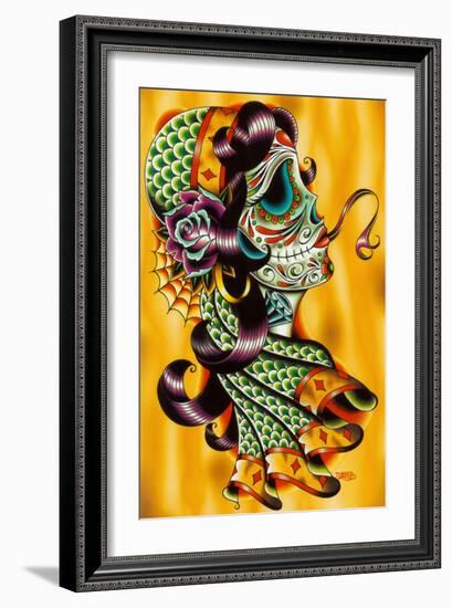 Cold Blooded Gypsy-Tyler Bredeweg-Framed Art Print