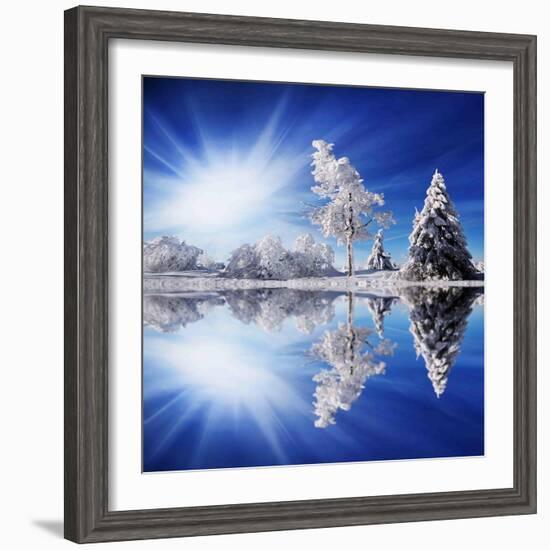 Cold Light-Philippe Sainte-Laudy-Framed Photographic Print