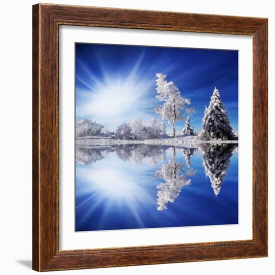 Cold Light-Philippe Sainte-Laudy-Framed Photographic Print