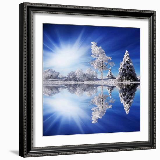 Cold Light-Philippe Sainte-Laudy-Framed Photographic Print