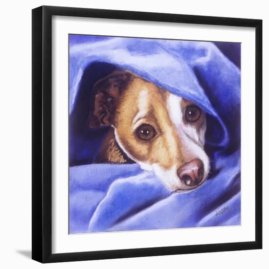 Cold? Me?-Barbara Keith-Framed Giclee Print