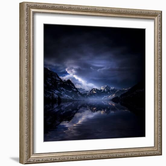 Cold Moments-Philippe Sainte-Laudy-Framed Photographic Print