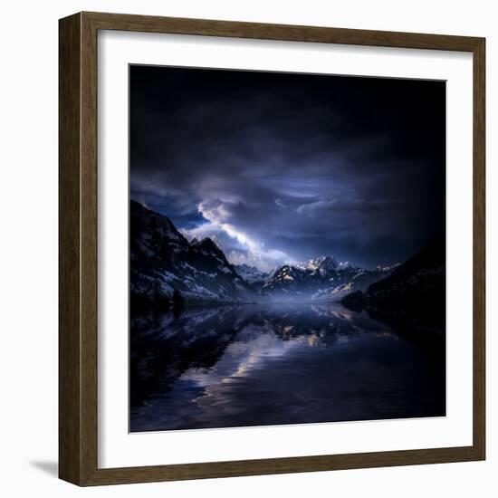 Cold Moments-Philippe Sainte-Laudy-Framed Photographic Print