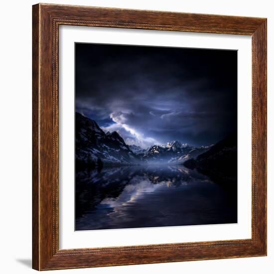 Cold Moments-Philippe Sainte-Laudy-Framed Photographic Print