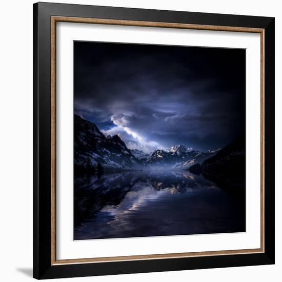 Cold Moments-Philippe Sainte-Laudy-Framed Photographic Print