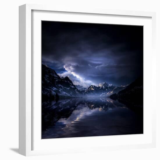 Cold Moments-Philippe Sainte-Laudy-Framed Photographic Print