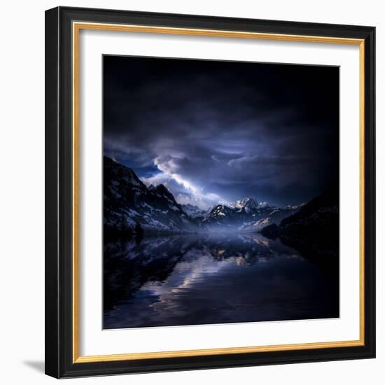 Cold Moments-Philippe Sainte-Laudy-Framed Photographic Print