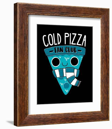 Cold Pizza Fan Club-Michael Buxton-Framed Art Print